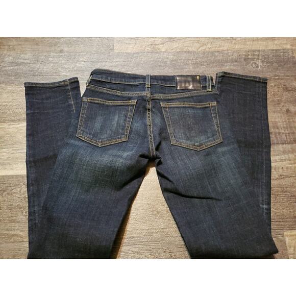R13 Kate Skinny Jeans In Carlisle Sz 24 Low-Rise R13W4021-161 - - Picture 10 of 11